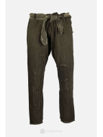 Mittelalterliche Hose "Buri" Grün Vorn Mittelalterliche Hose "Buri" Grün Vorn